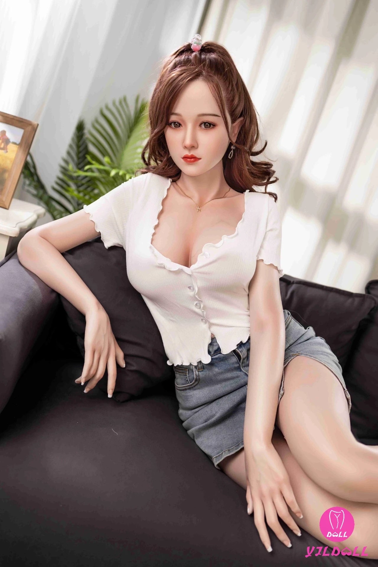 Addilynn sexdukke (YJL Doll 165 cm D-cup #359 TPE+Silicon)