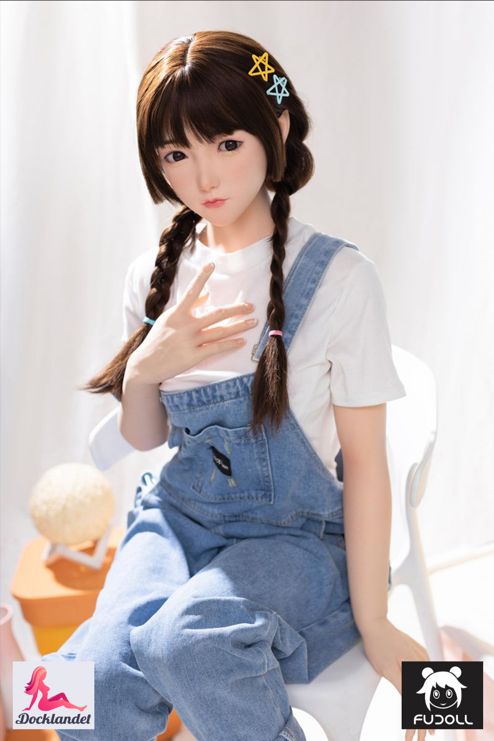 Nailuo sexdukke (FUDoll 150 cm B-cup #J022 Silikon)
