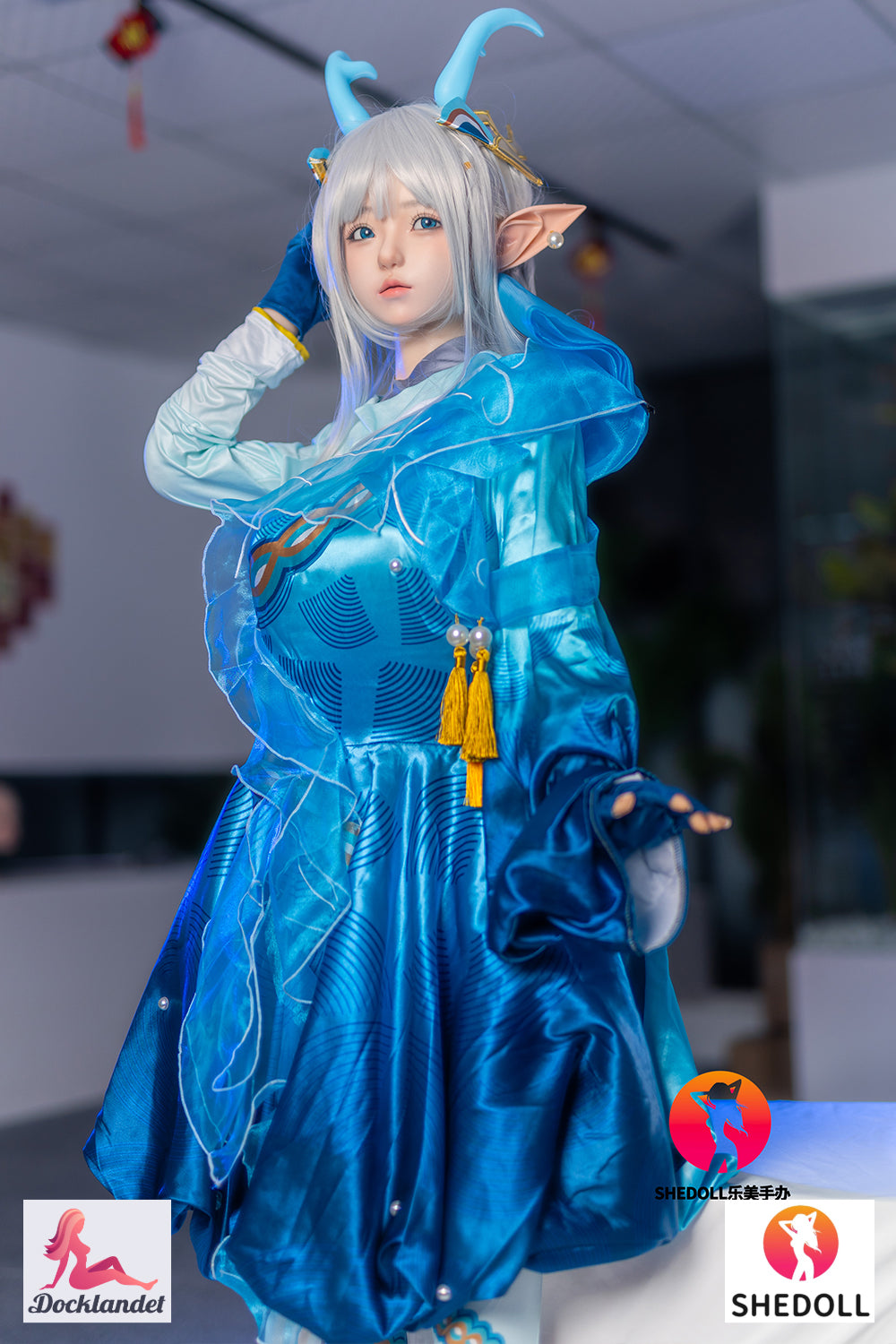 Aileen sexdukke (SHEDOLL 148 cm D-cup #SH087 2.0 silikon)