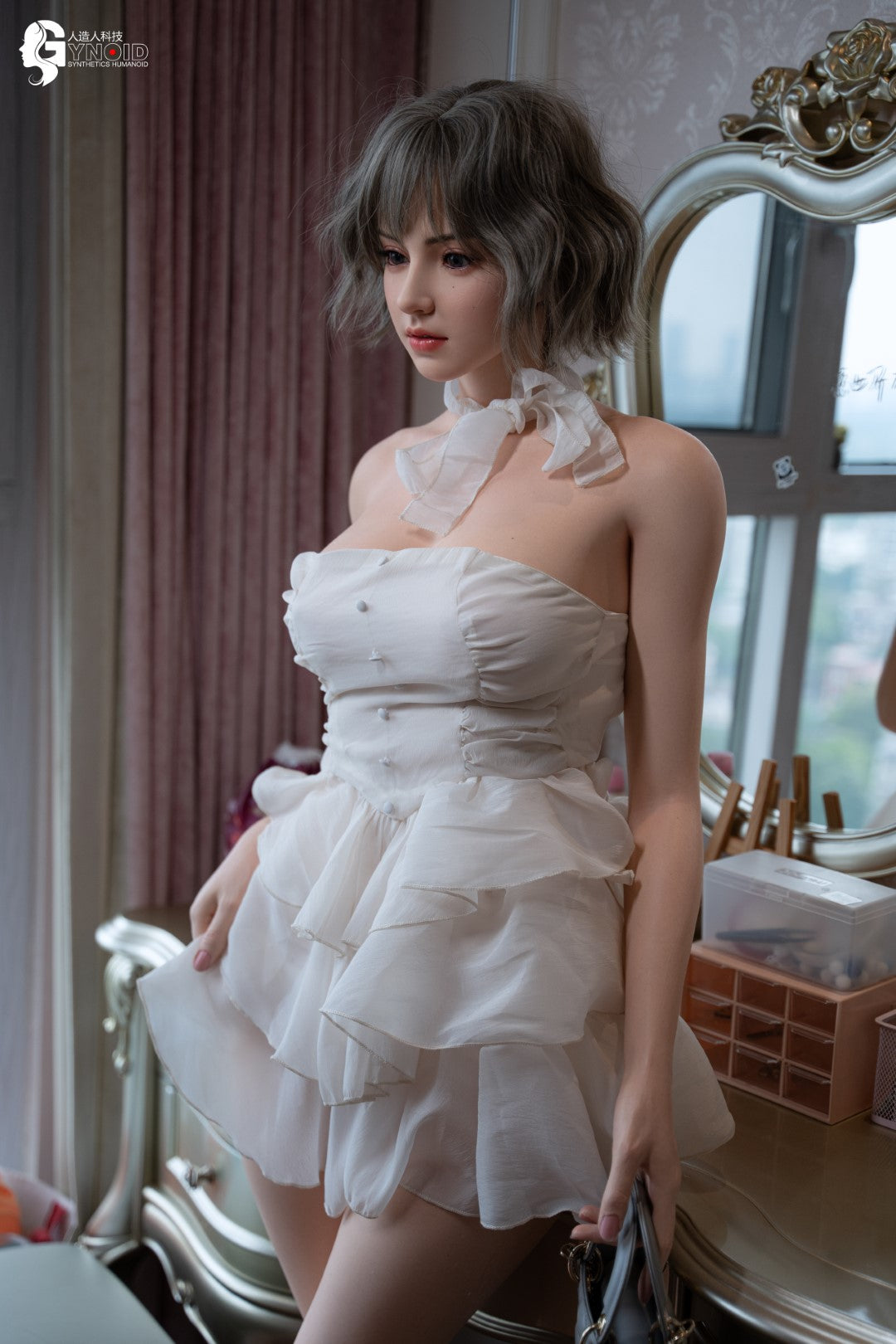 sexdukke Mona Model 20R Deluxe (Gynoid Doll 163 cm E-cup silikon)