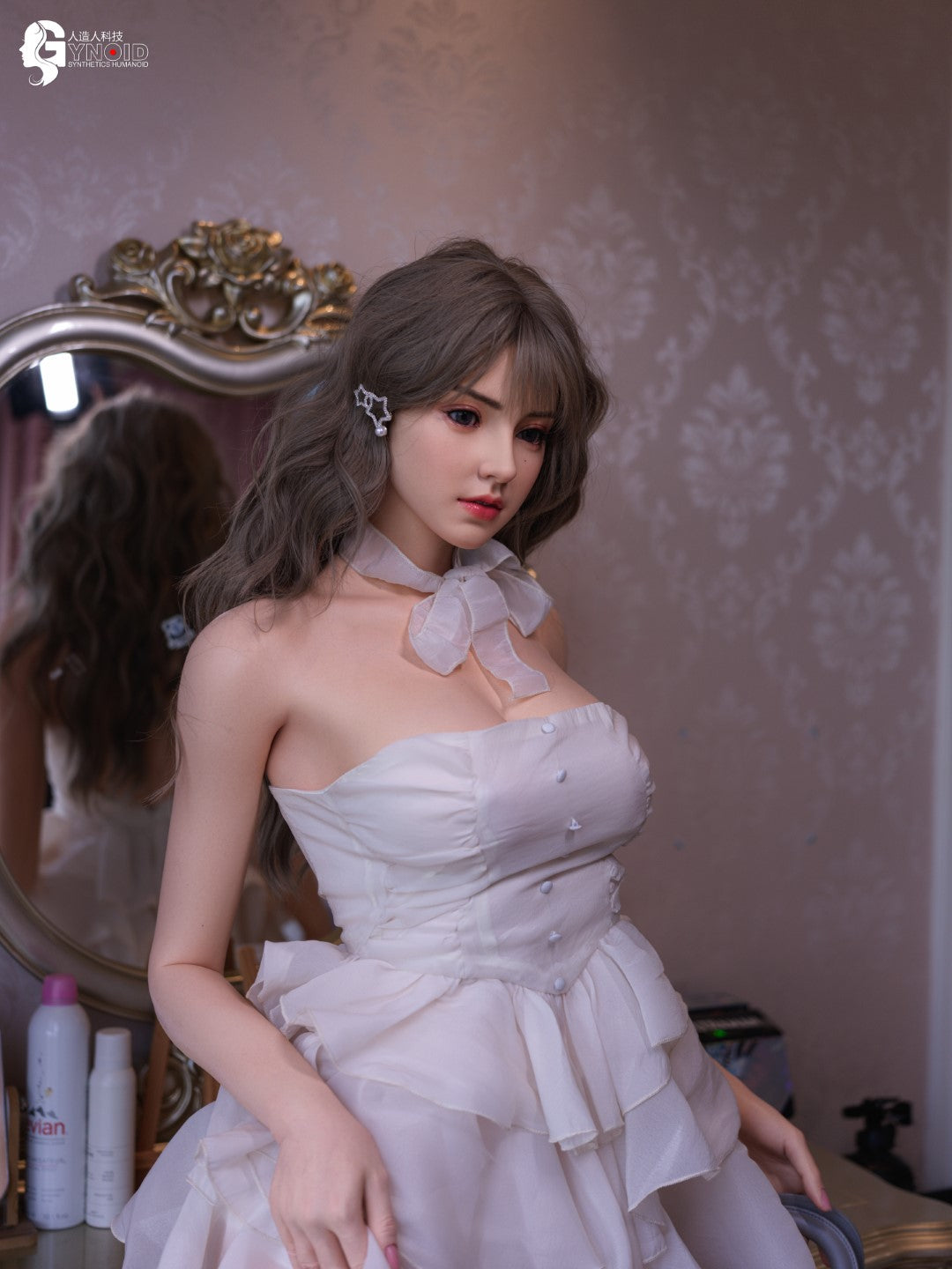 sexdukke Mona Model 20R Deluxe (Gynoid Doll 163 cm E-cup silikon)