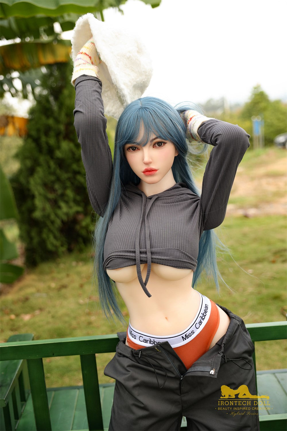 Joline sexdukke (Irontech Doll 159cm g-cup S41 TPE+silikon)