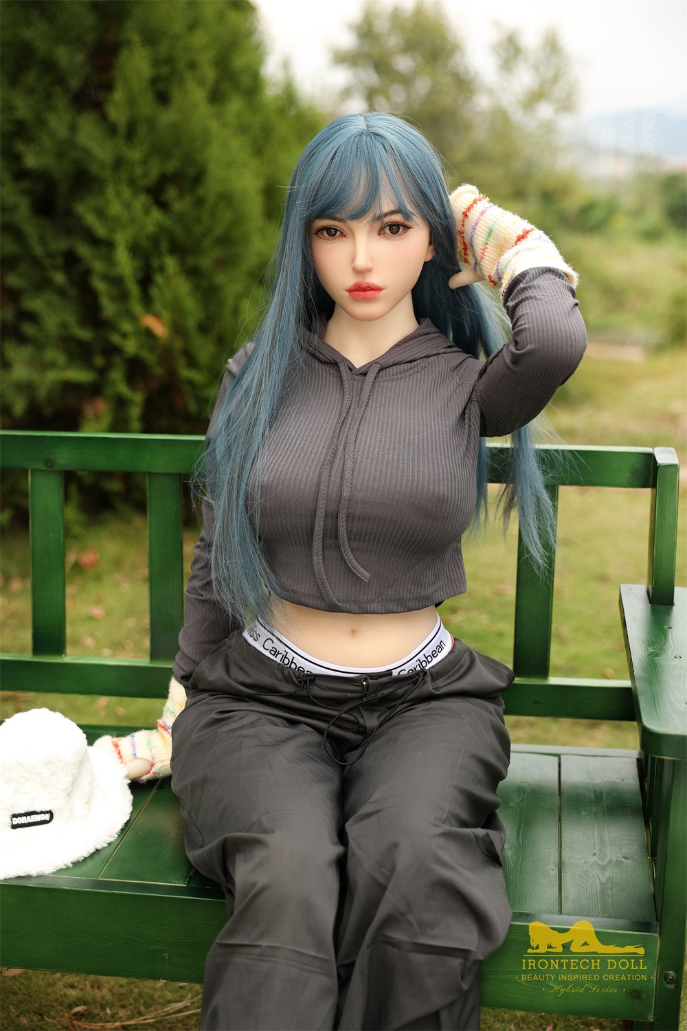 Joline sexdukke (Irontech Doll 159cm g-cup S41 TPE+silikon)