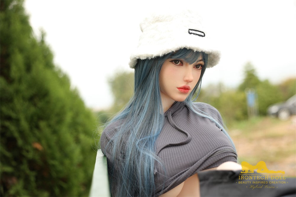 Joline sexdukke (Irontech Doll 159cm g-cup S41 TPE+silikon)