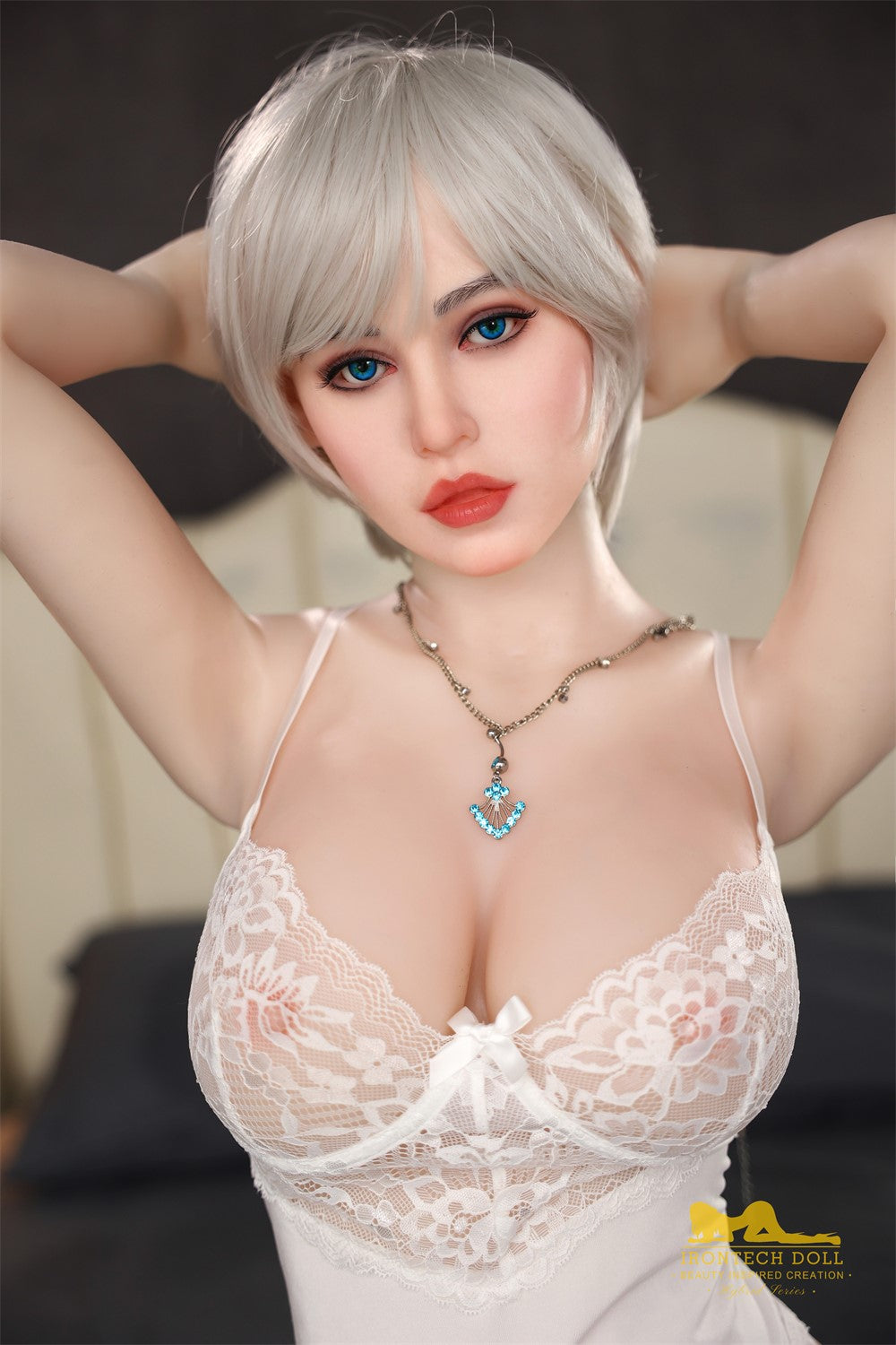 Angela sexdukke (Irontech Doll 159 cm G-cup S2 TPE+silikon)