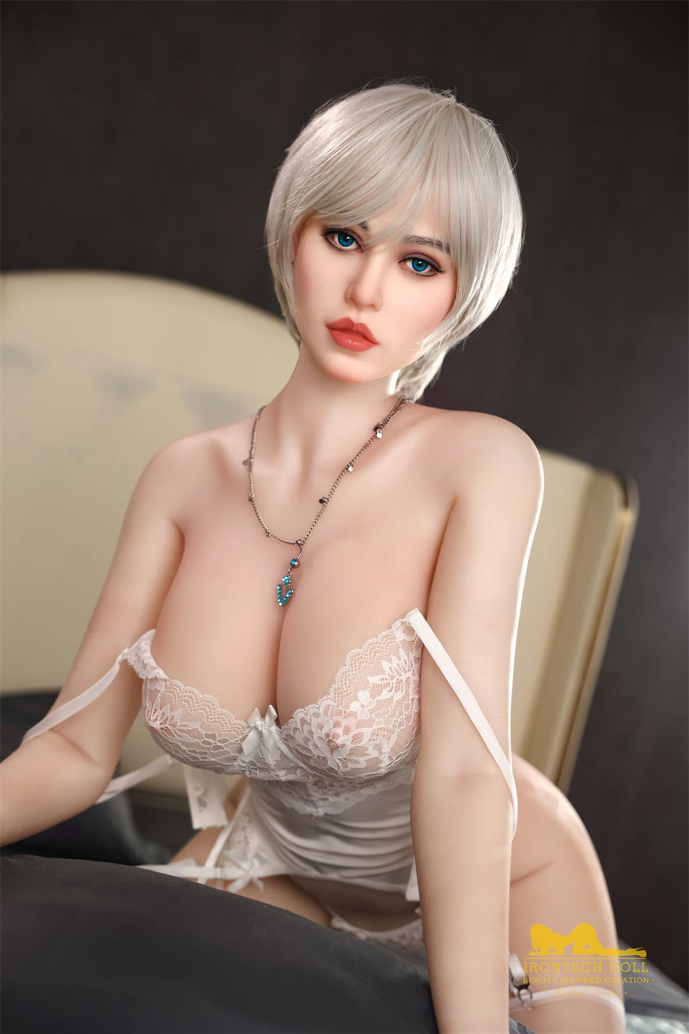 Angela sexdukke (Irontech Doll 159 cm G-cup S2 TPE+silikon)