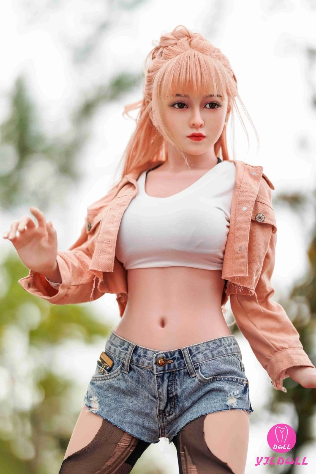 Ansley sexdukke (YJL Doll 148 cm D-cup #369 TPE+Silicon)