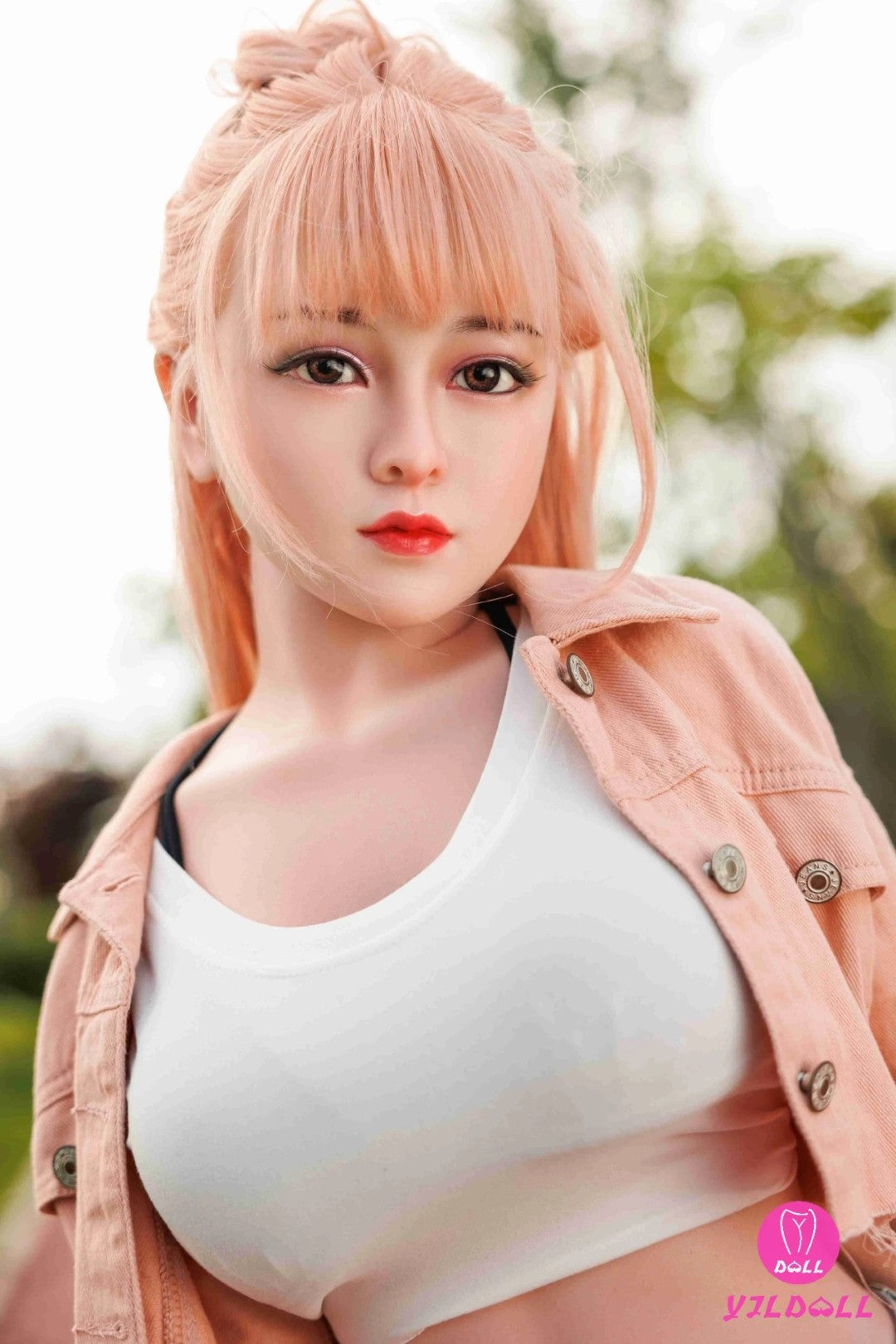 Ansley sexdukke (YJL Doll 148 cm D-cup #369 TPE+Silicon)