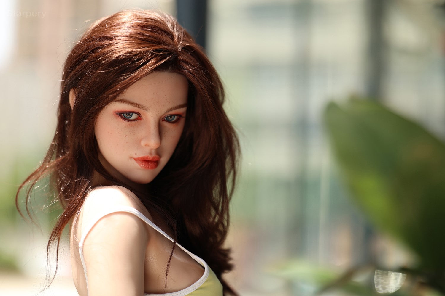Hedy sexdukke (Starpery 171cm a-cup TPE+silikon)