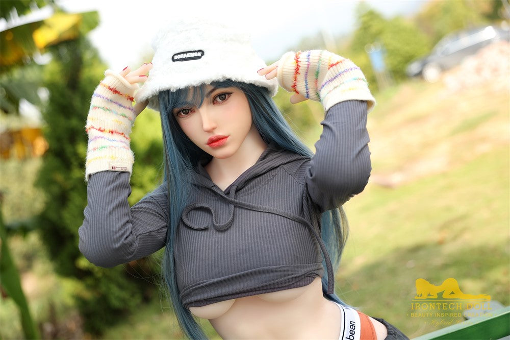 Joline sexdukke (Irontech Doll 159cm g-cup S41 TPE+silikon)