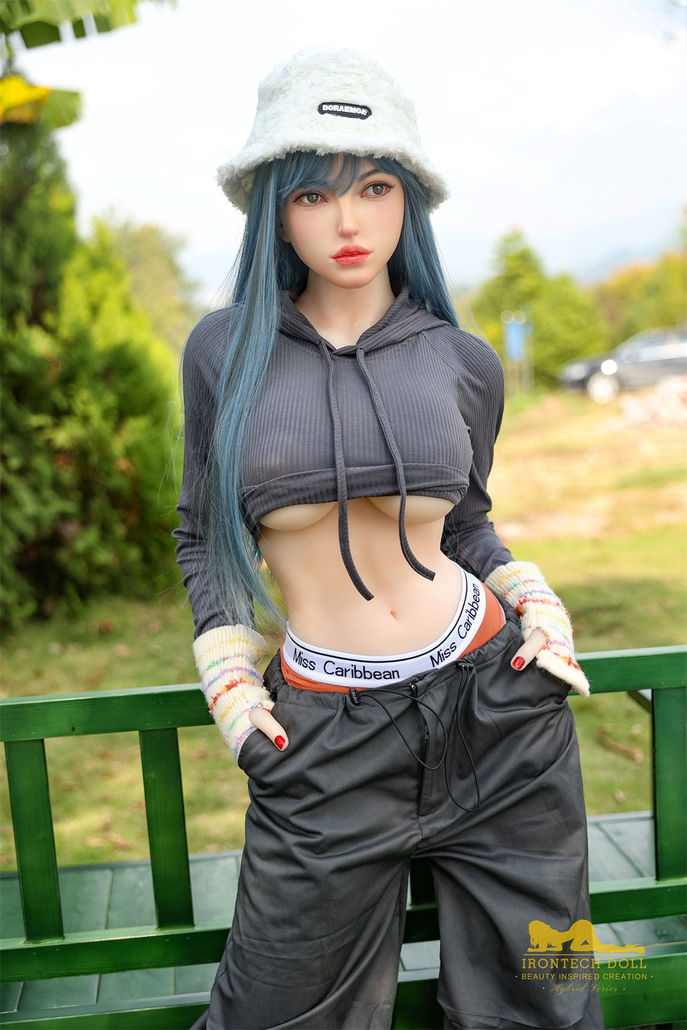 Joline sexdukke (Irontech Doll 159cm g-cup S41 TPE+silikon)