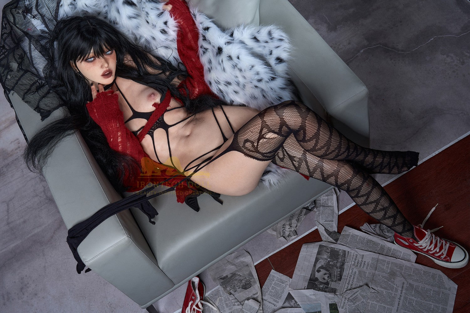 Vanessa sexdukke (Irontech Doll 161cm B-cup B2 silikon)