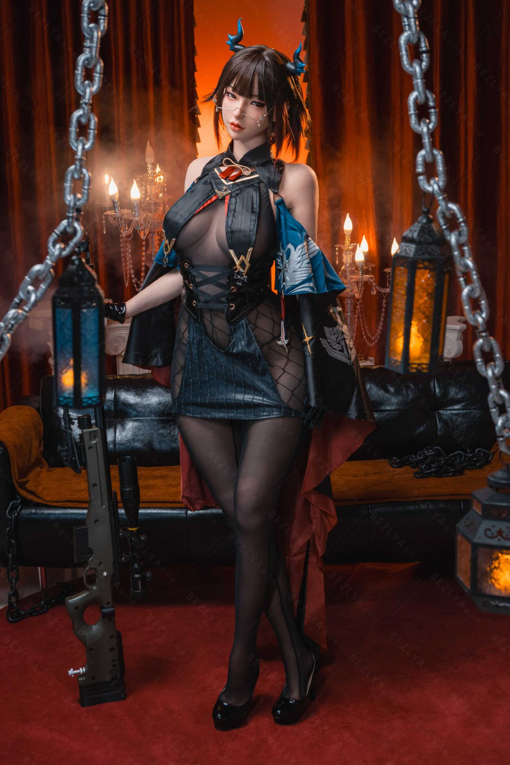 Aglaia sexdukke (Bezlya Doll 162 cm C-cup 2,2U silisium)