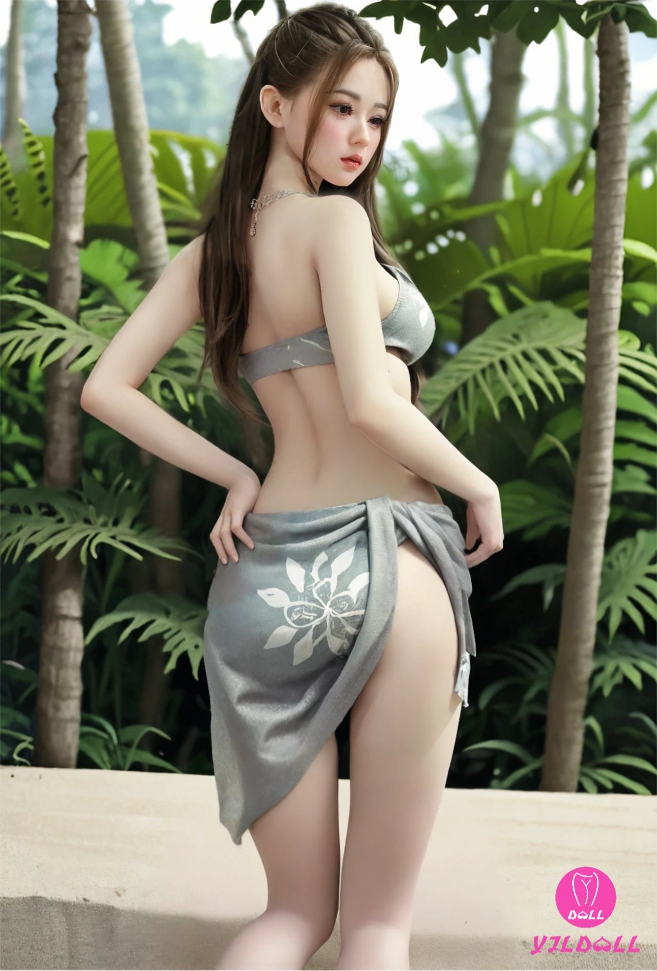 Elliott sexdukke (YJL Doll 168 cm E-cup #402 TPE+Silicon)