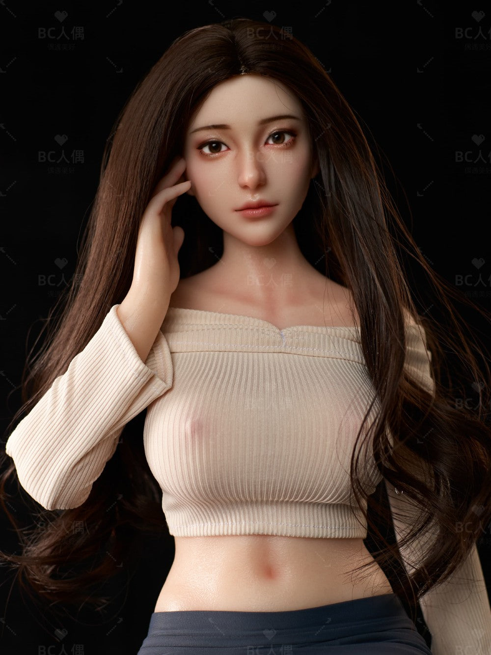Qing sexdukke (BC-Doll 76 cm E-cup G02A silikon)