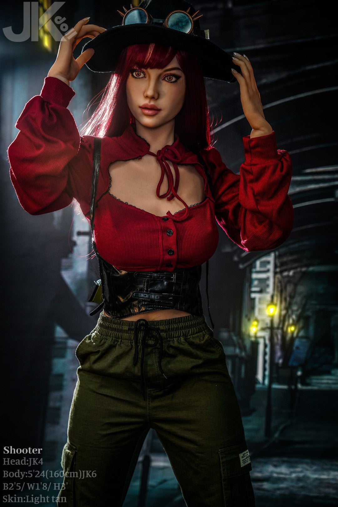 Shotter sexdukke (JK-Doll 160 cm D-cup JK4 TPE)