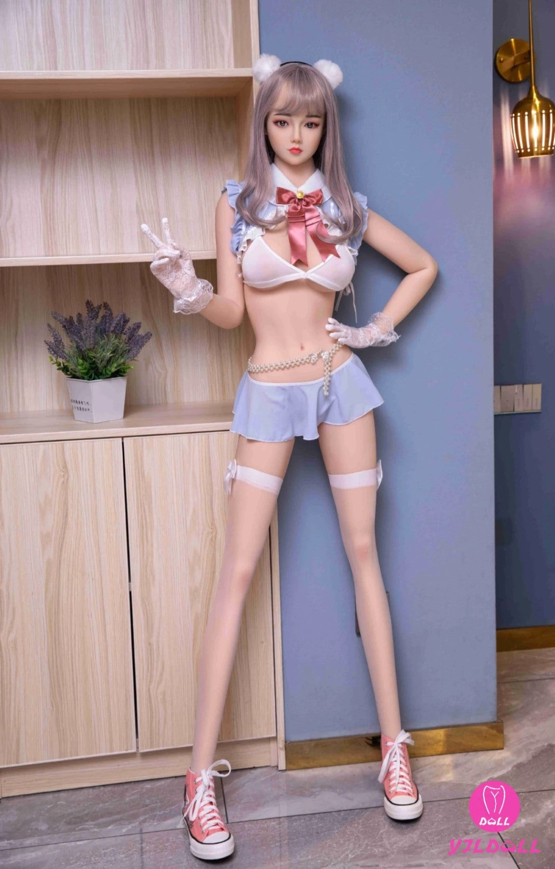Kongelig sexdukke (YJL Doll 148 cm D-cup #288 TPE+Silicon)