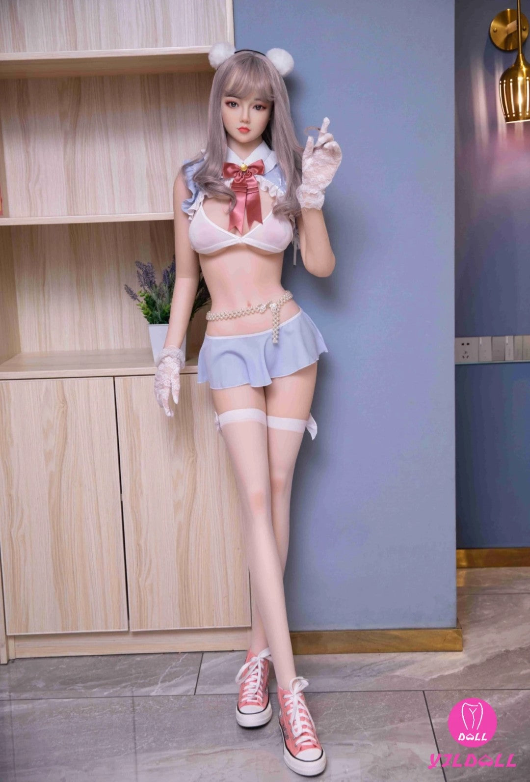 Kongelig sexdukke (YJL Doll 148 cm D-cup #288 TPE+Silicon)