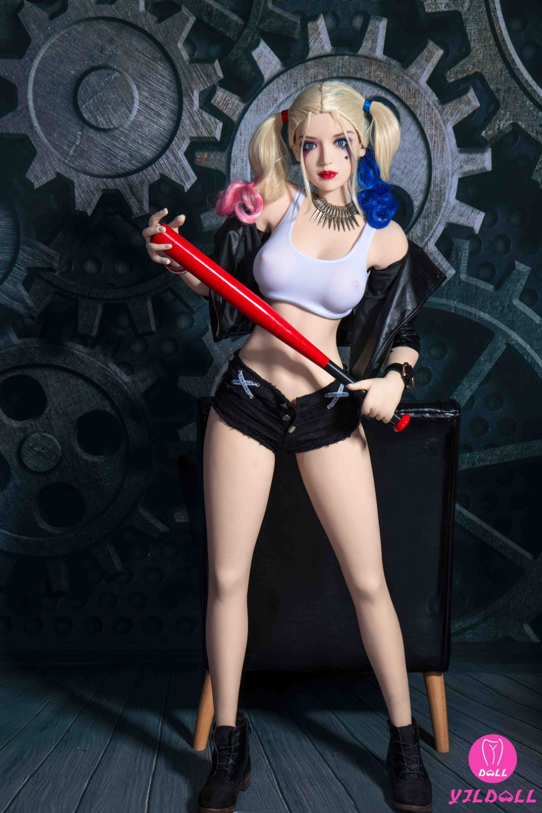 Harley Quinn Sex doll (YJL Doll 168cm C-cup #31 TPE)