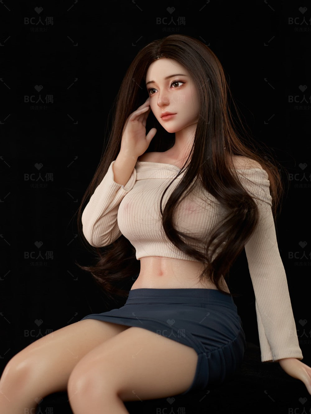 Qing sexdukke (BC-Doll 76 cm E-cup G02A silikon)