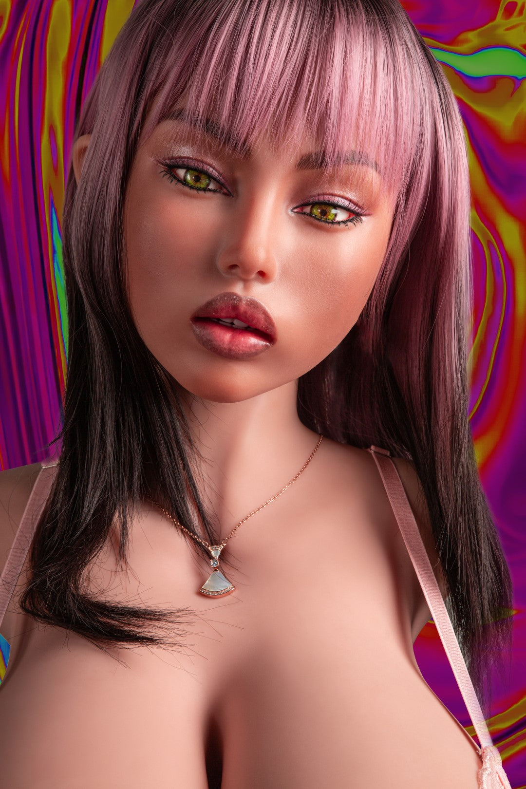 Lilian overkropp sexdukke (Climax Doll Pro 110cm l-cup TPE+silikon)