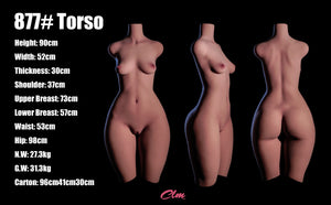 Maslan Torso Sex Doll (Climax Doll Klassisk 90cm a-cup TPE) Express