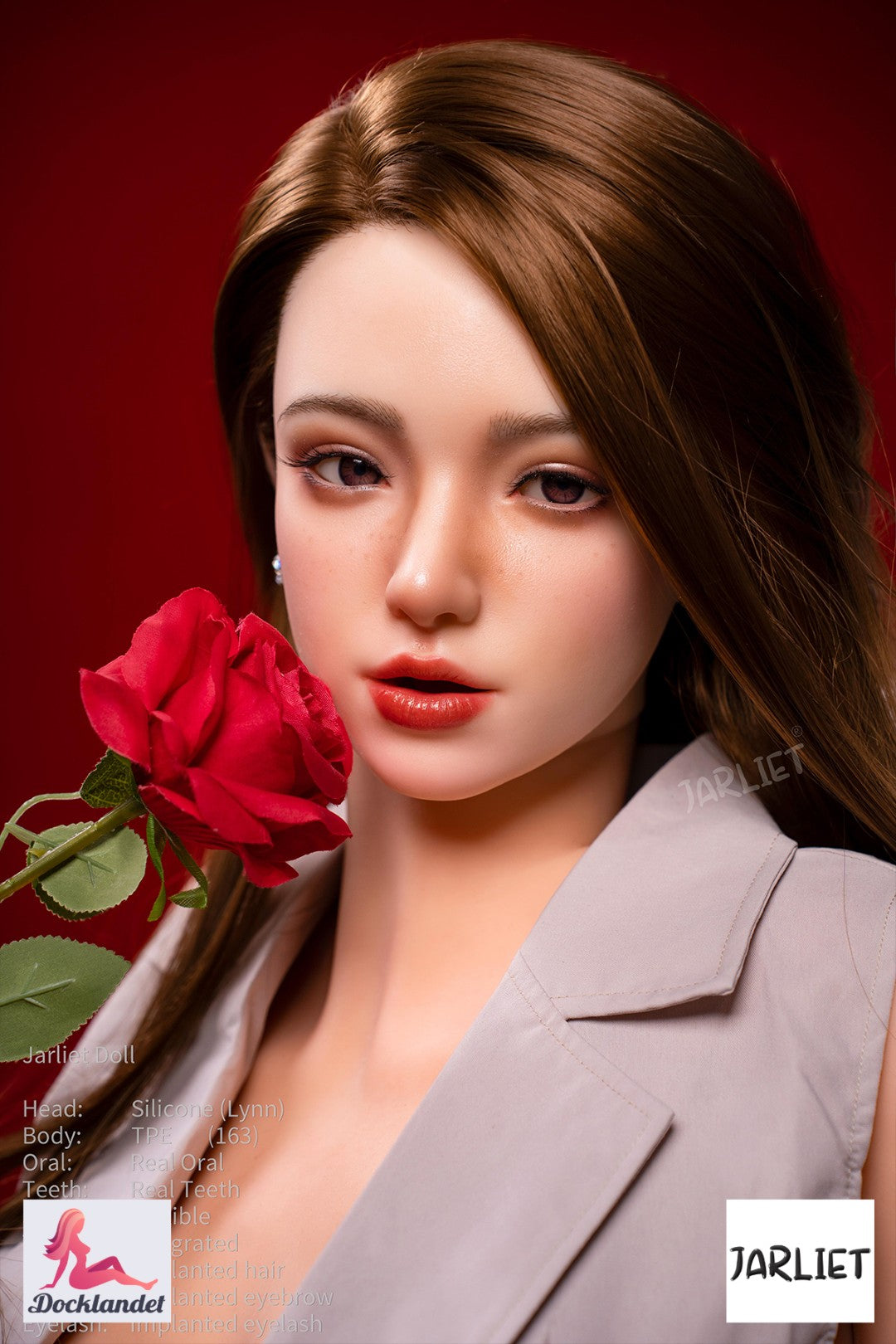 Lynn sexdukke (Jarliet 163 cm D-cup TPE+silikon)