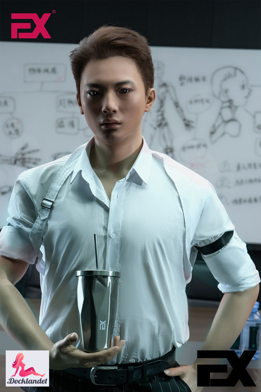 Kevin mannlig sexdukke (EXDoll 173 cm #Exclone Silikon)