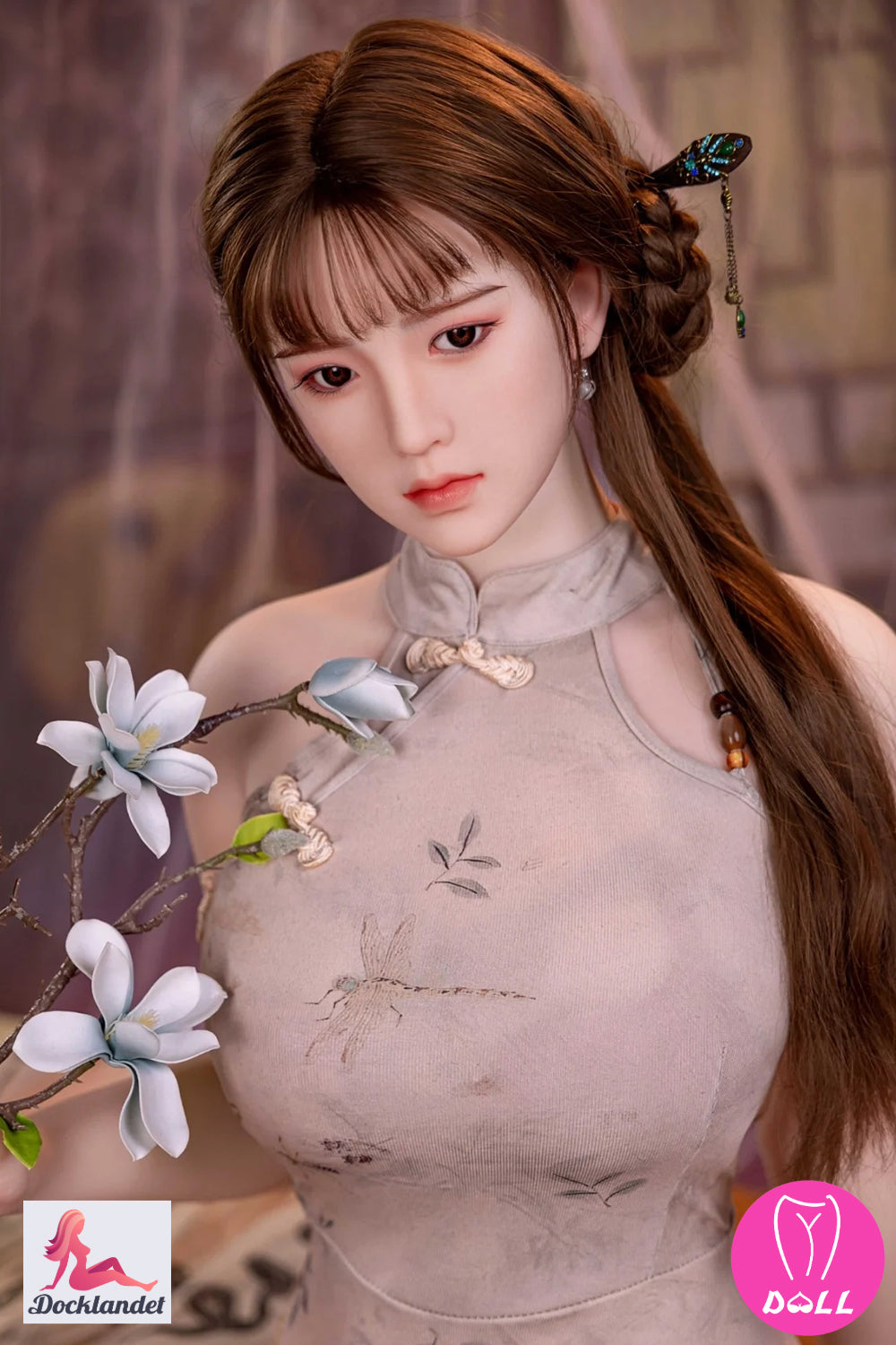 Emmy sexdukke (YJL Doll 165 cm D-cup #396 TPE+Silicon)