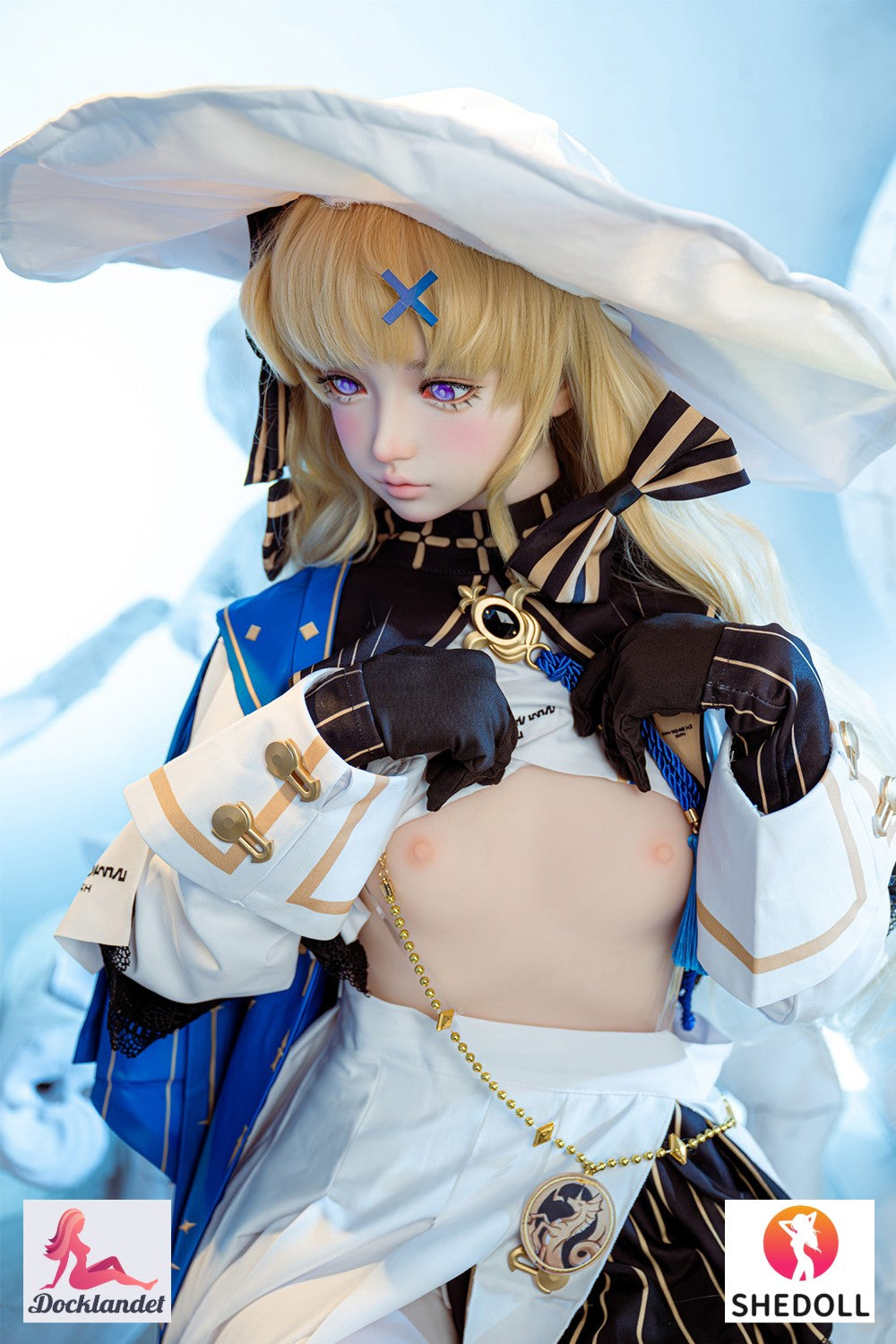 Phoebe sexdukke (SHEDOLL 152 cm A-cup #SH189 2.0 TPE+silikon)