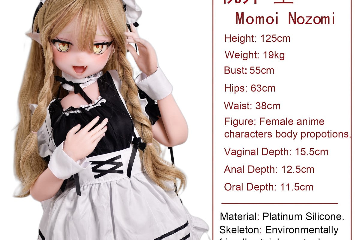 Momoi Nozomi sexdukke (Elsa Babe 125 cm AHR026 silikon)
