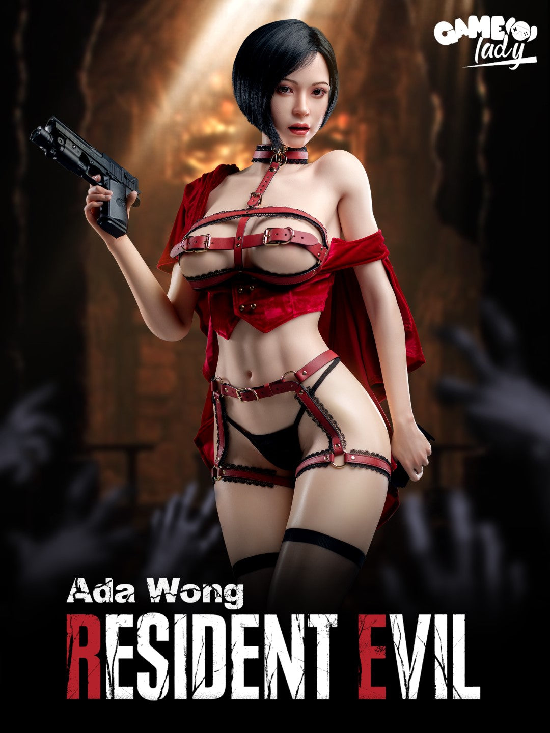 Ada Wong sexdukke (Game Lady 171cm g-cup Nr.21 silikon)