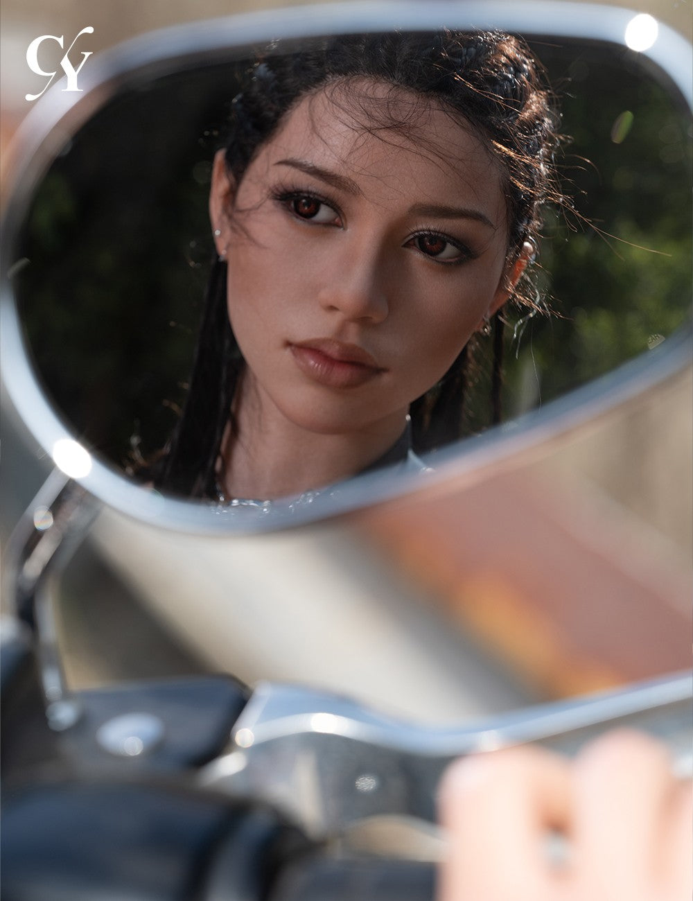 Amber sexdukke (TOP CYDOLL 170 cm D-cup TPE+silikon)