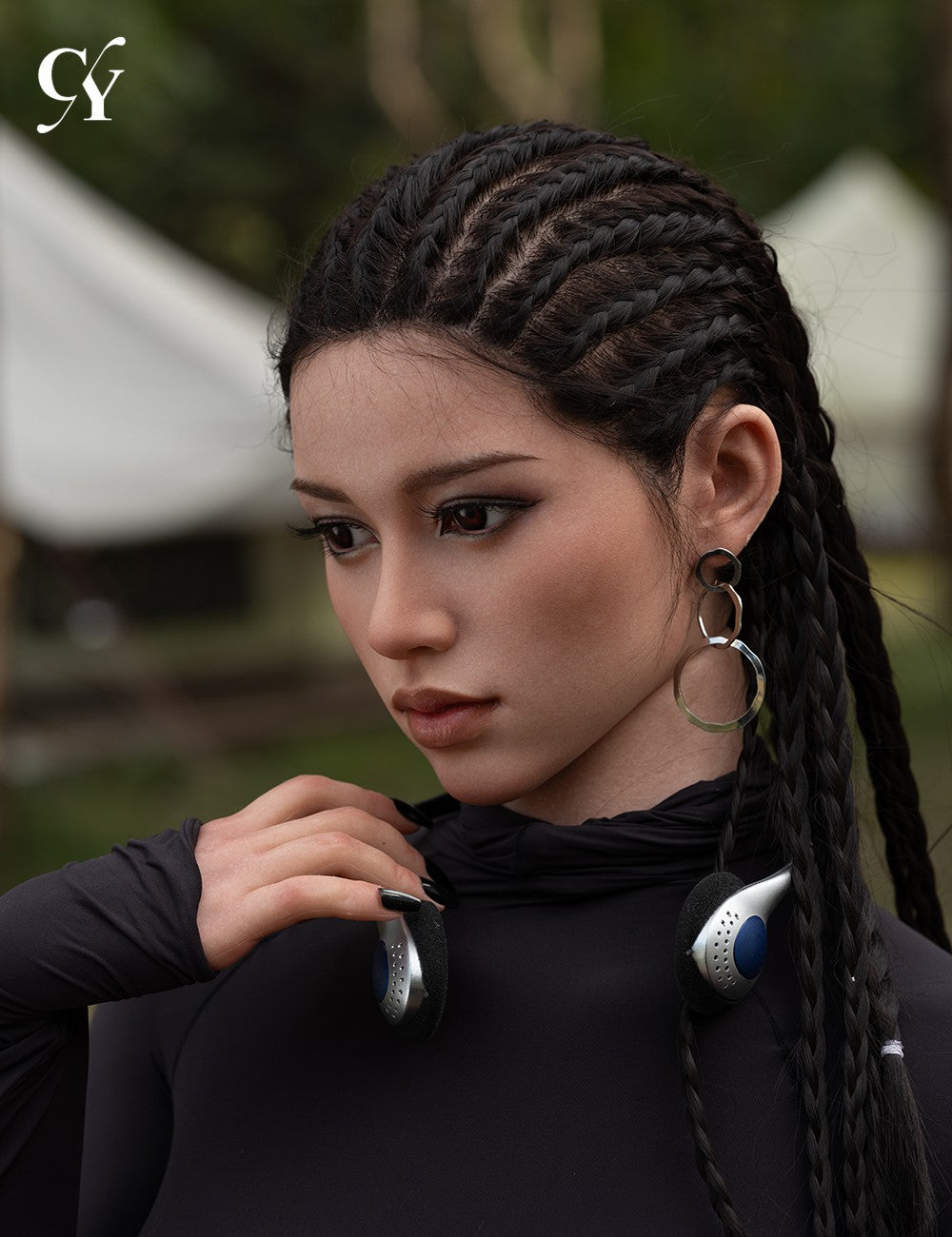 Amber sexdukke (TOP CYDOLL 170 cm D-cup TPE+silikon)