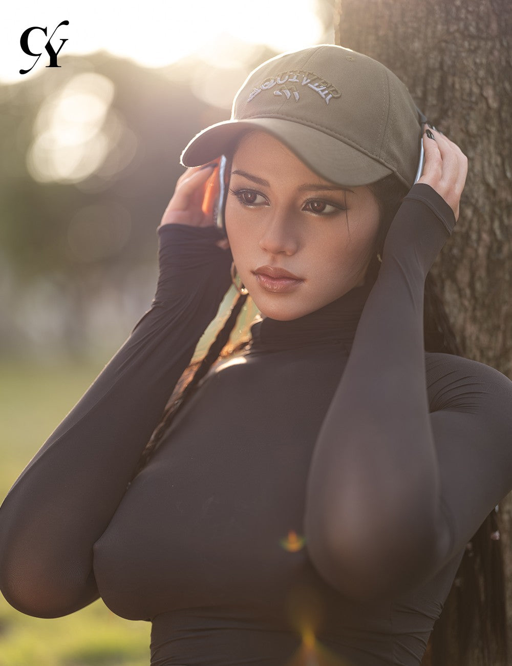 Amber sexdukke (TOP CYDOLL 170 cm D-cup TPE+silikon)