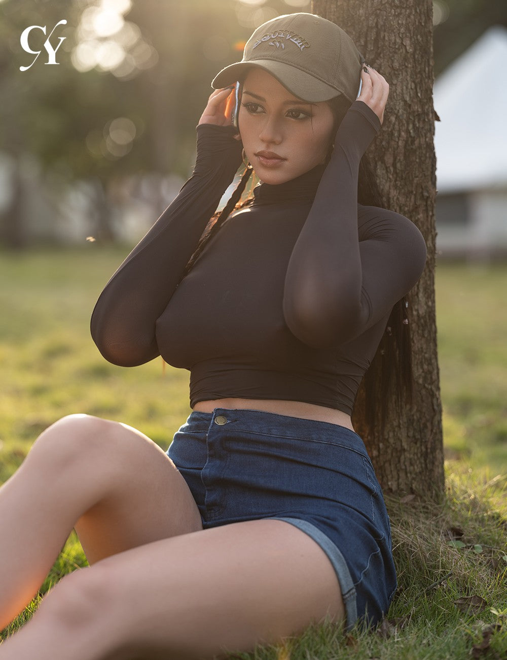 Amber sexdukke (TOP CYDOLL 170 cm D-cup TPE+silikon)