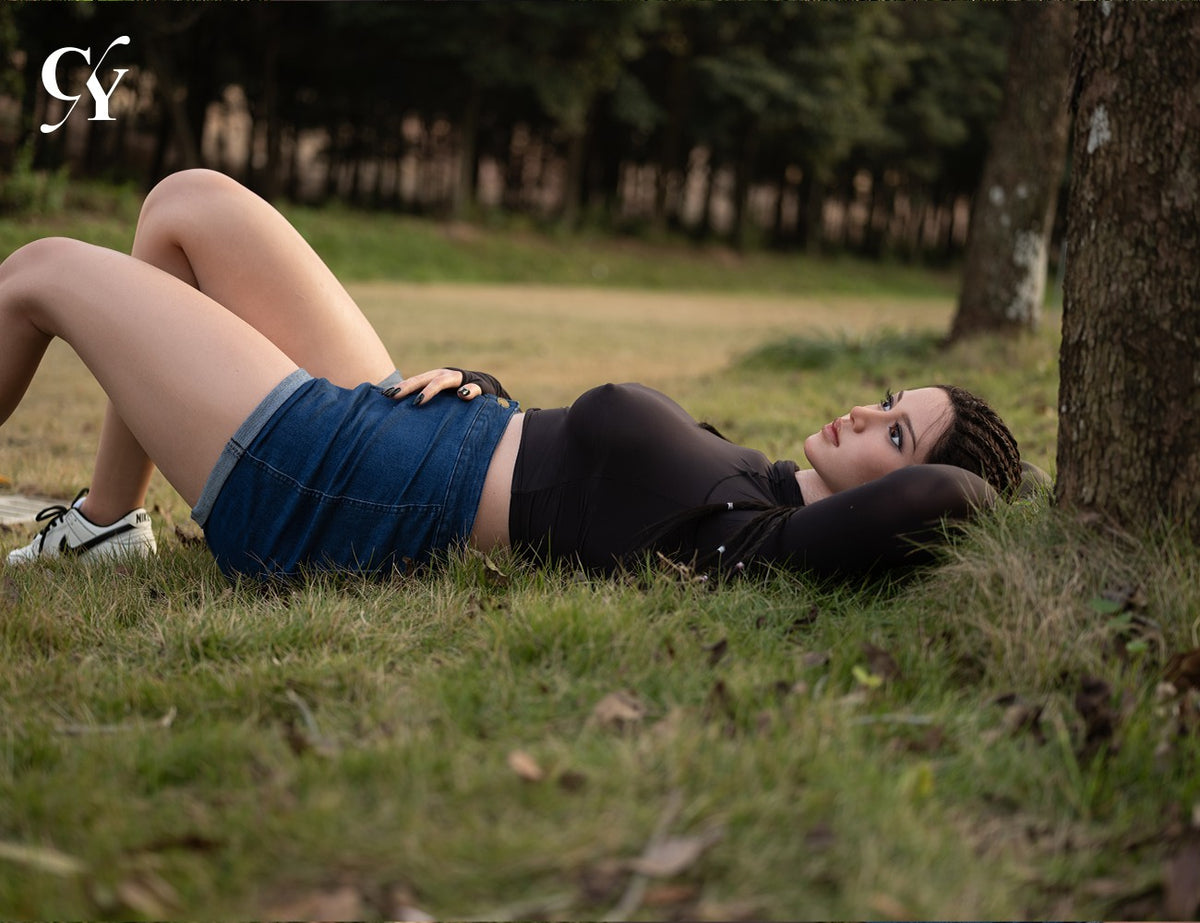 Amber sexdukke (TOP CYDOLL 170 cm D-cup TPE+silikon)