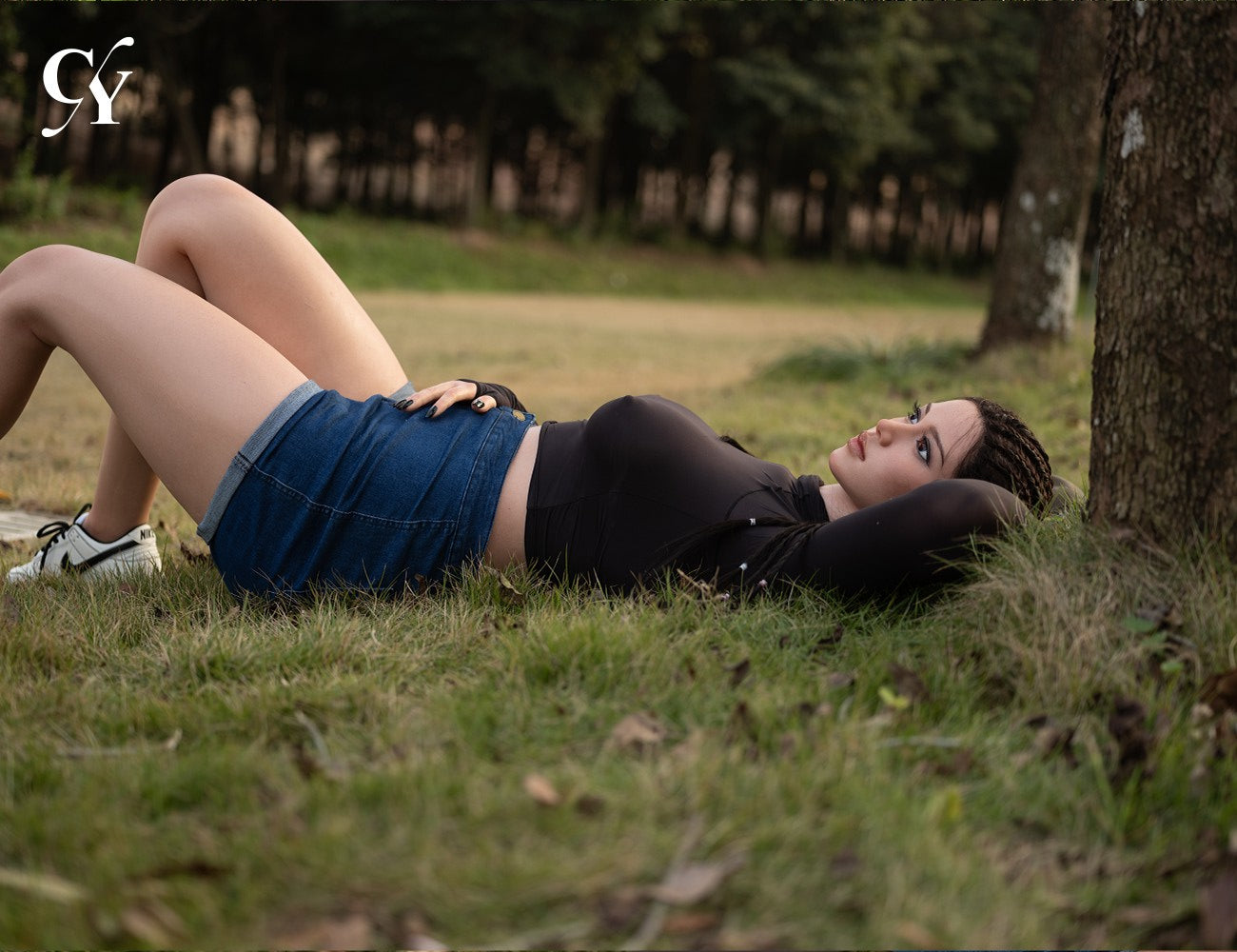 Amber sexdukke (TOP CYDOLL 170 cm D-cup TPE+silikon)