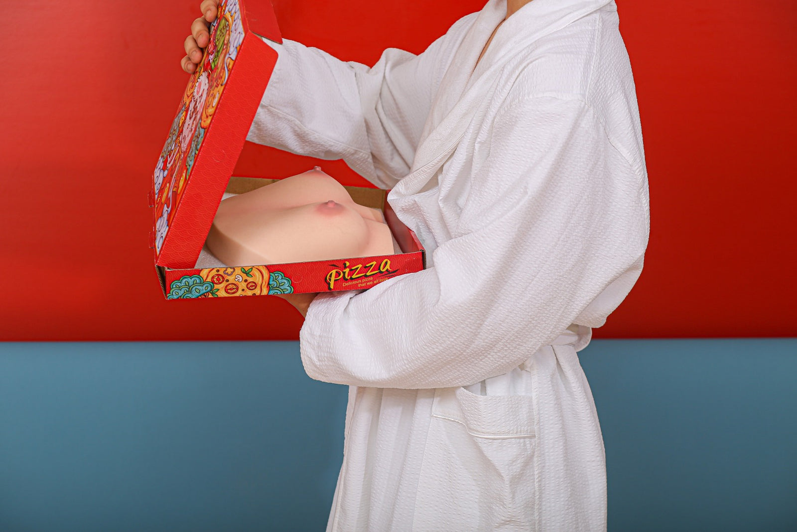 Bryst (S) Torso sexdukke (Climax Doll Pro A-cup silikon)