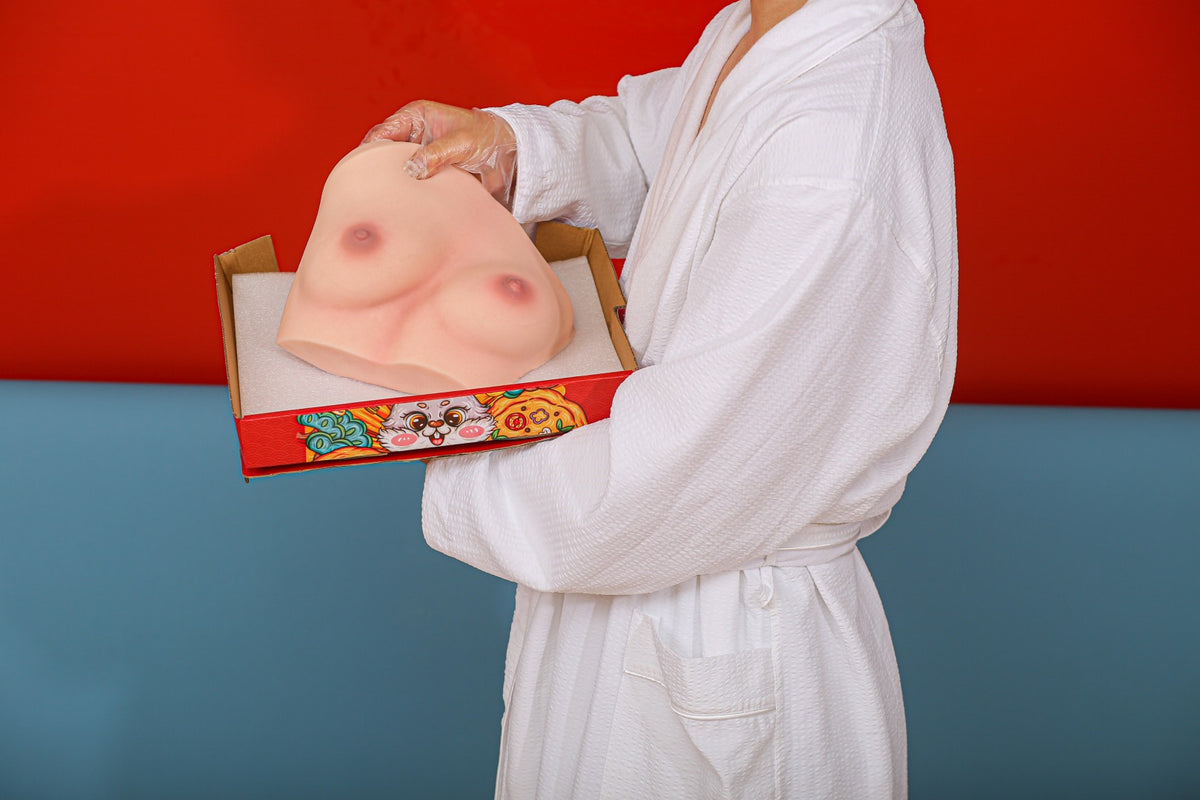 Bryst (S) Torso sexdukke (Climax Doll Pro A-cup silikon)