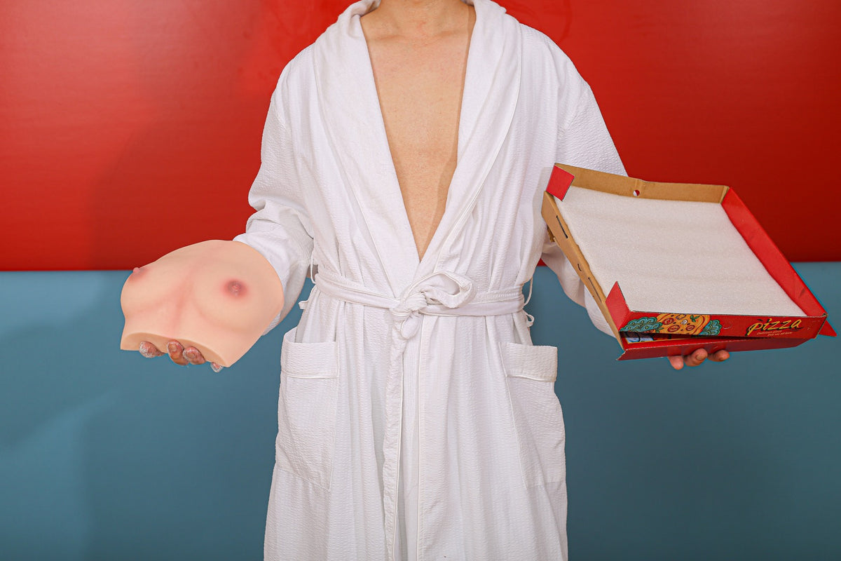 Bryst (S) Torso sexdukke (Climax Doll Pro A-cup silikon)