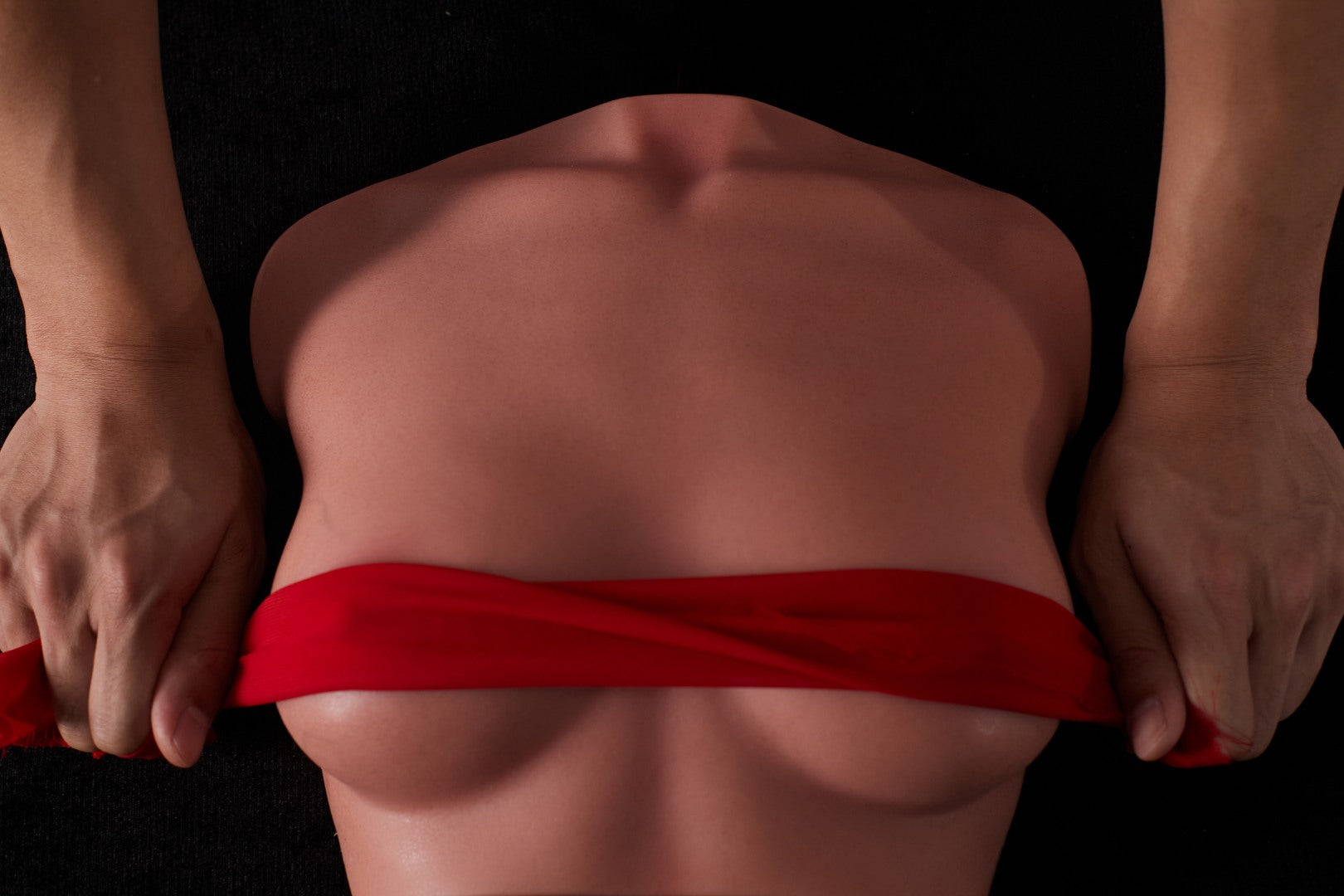 Brystene (e) overkroppen sexdukke (Climax Doll Pro B-cup Silikon)