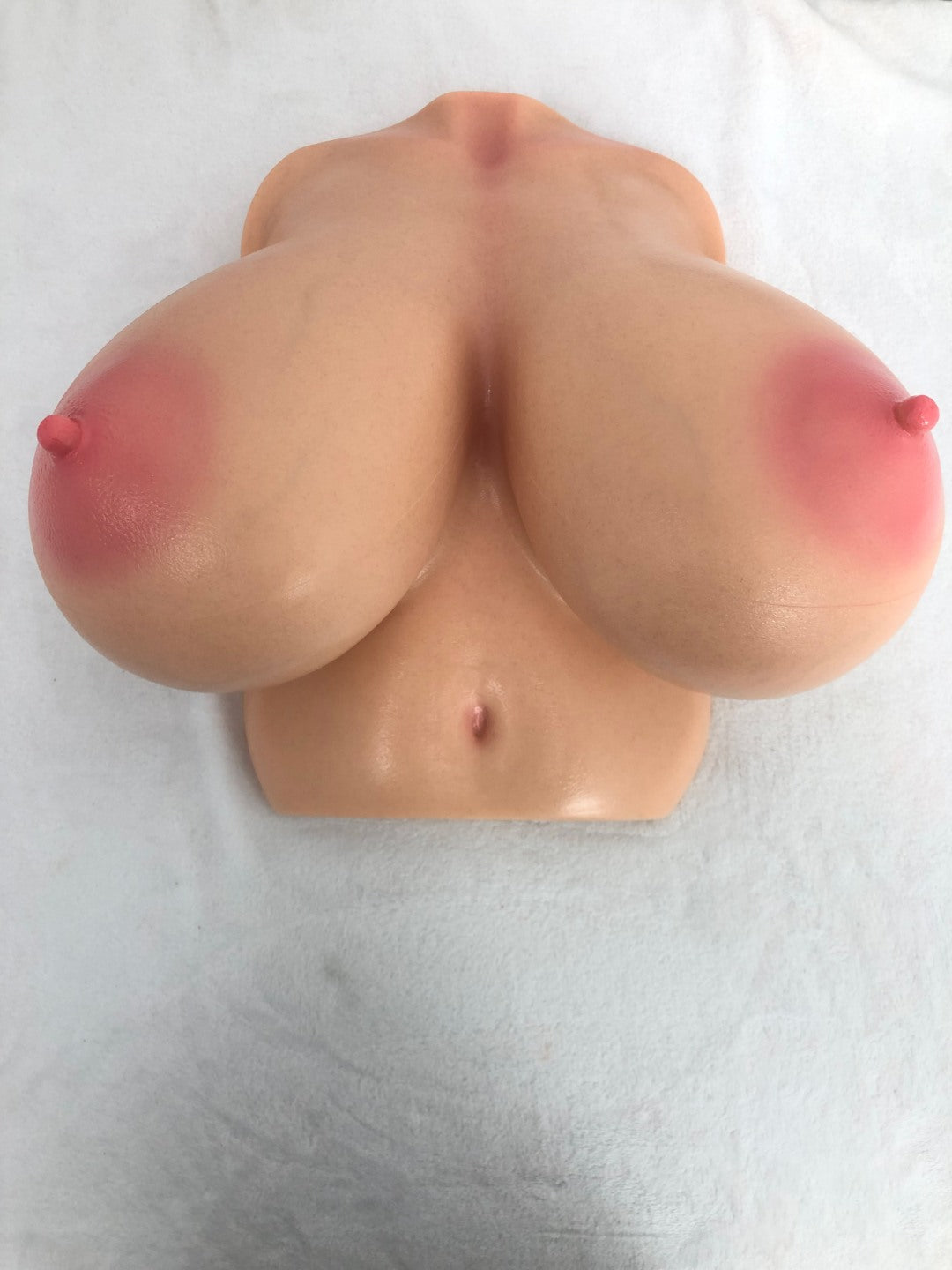Bryst (XL) Torso sexdukke (Climax Doll Pro G-cup silikon)