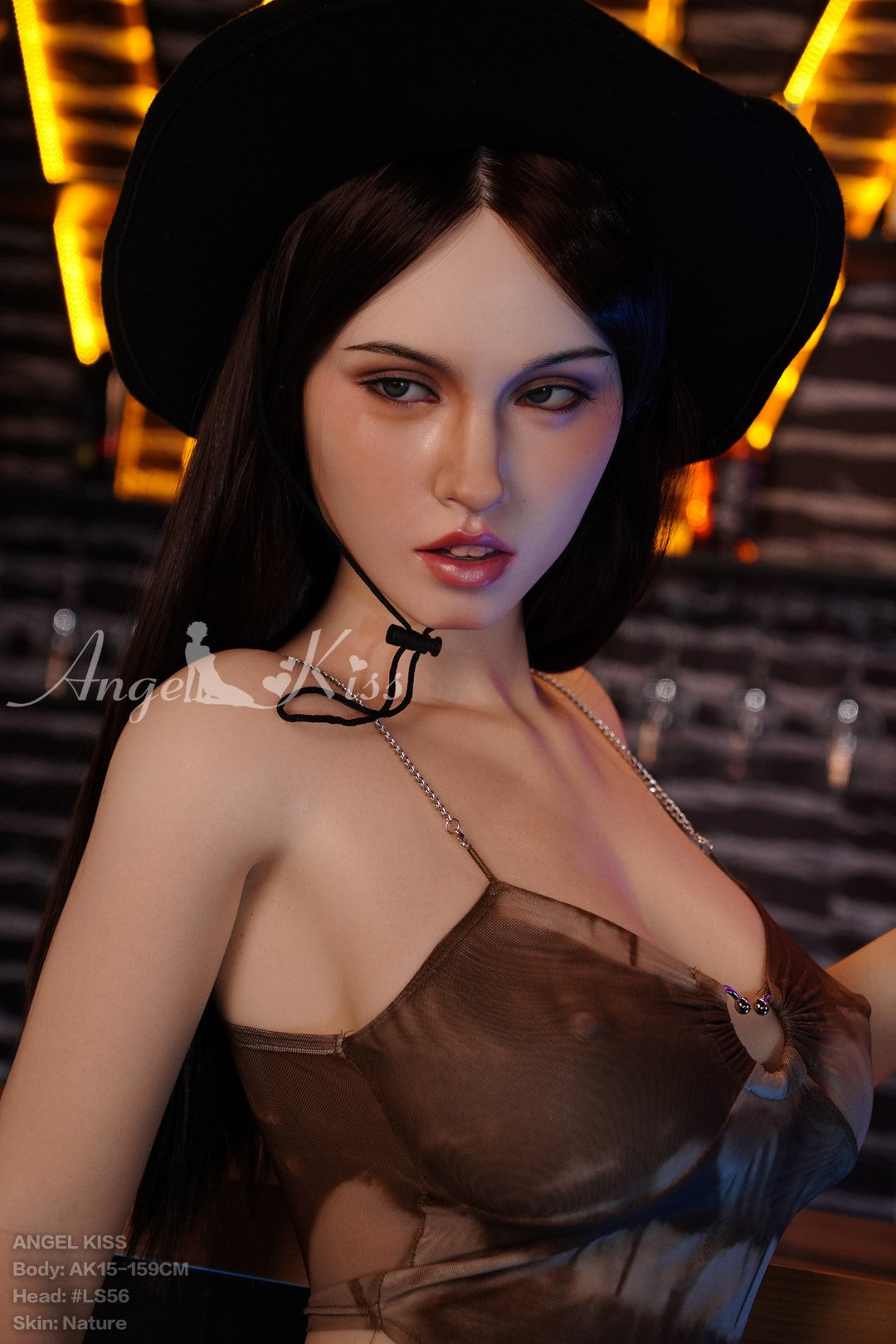 Brooke sexdukke (Ak-doll 159cm f-cup LS#56 Silikon