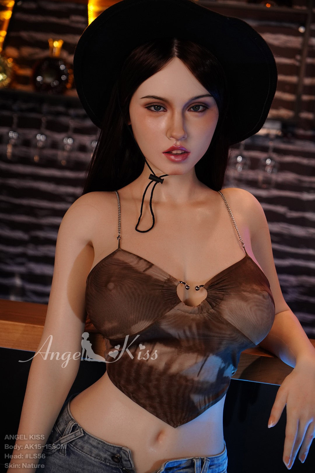 Brooke sexdukke (Ak-doll 159cm f-cup LS#56 Silikon