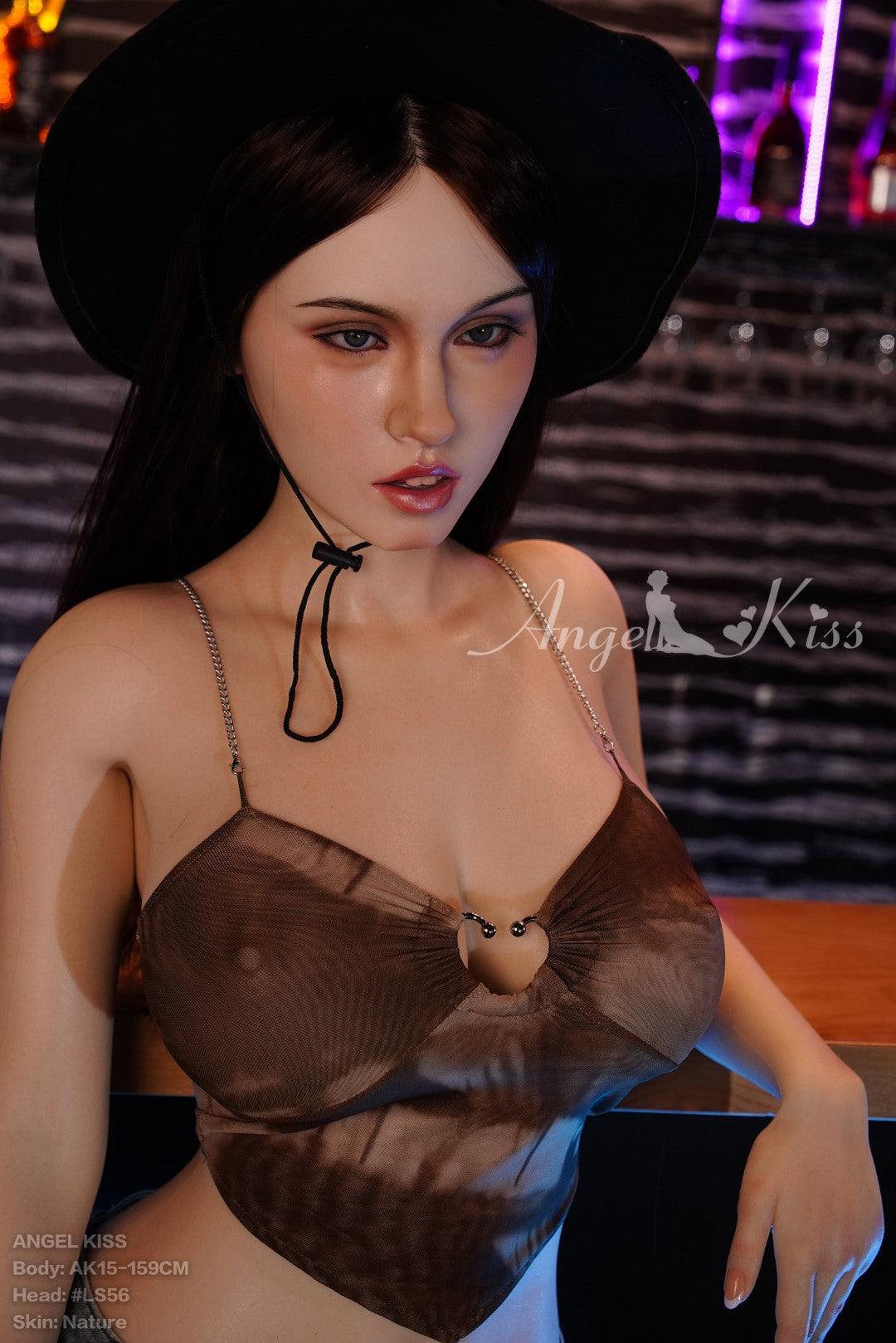 Brooke sexdukke (Ak-doll 159cm f-cup LS#56 Silikon