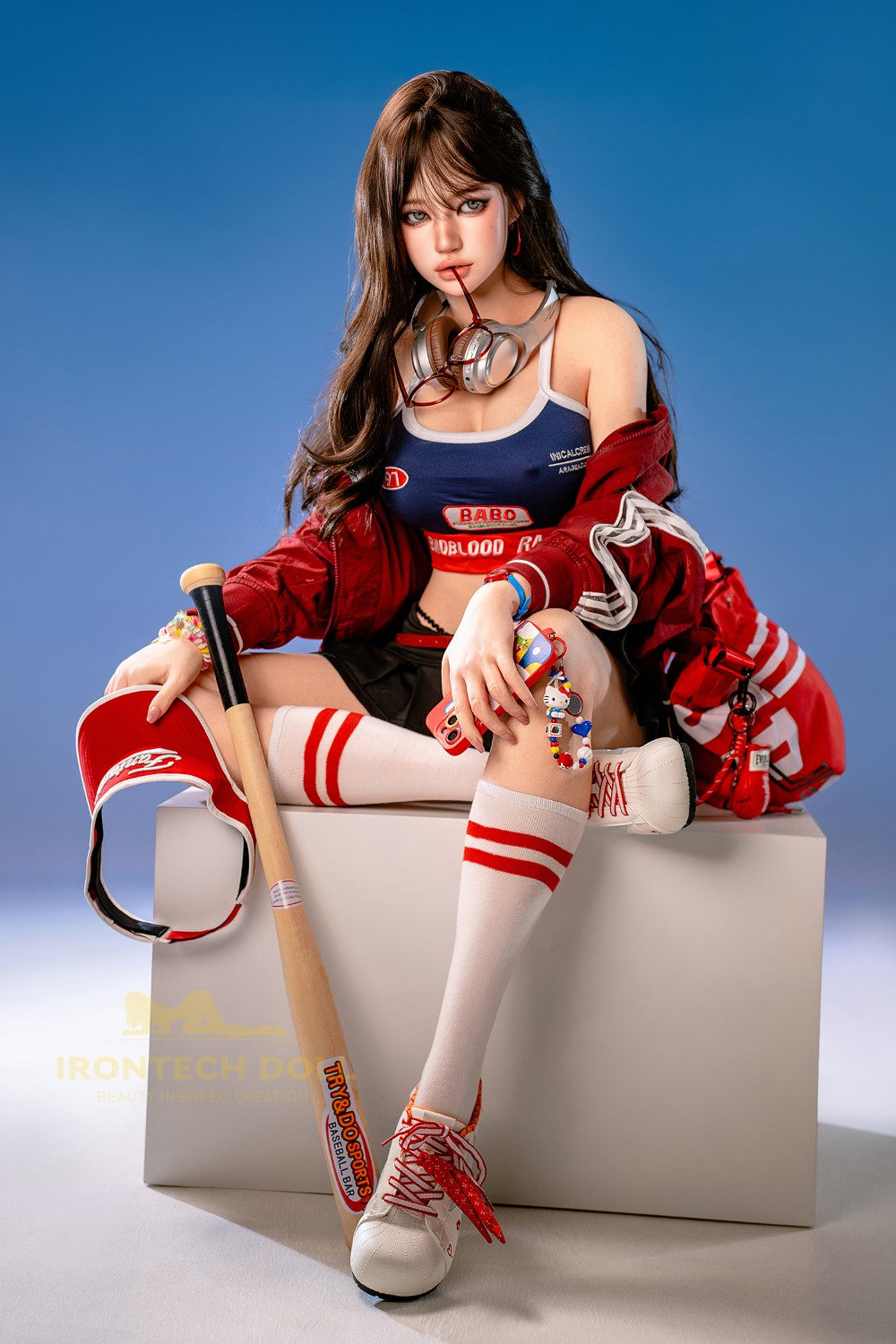 Evie Sexdocka (Irontech Doll 161cm F-Kupa T4 Silikon)