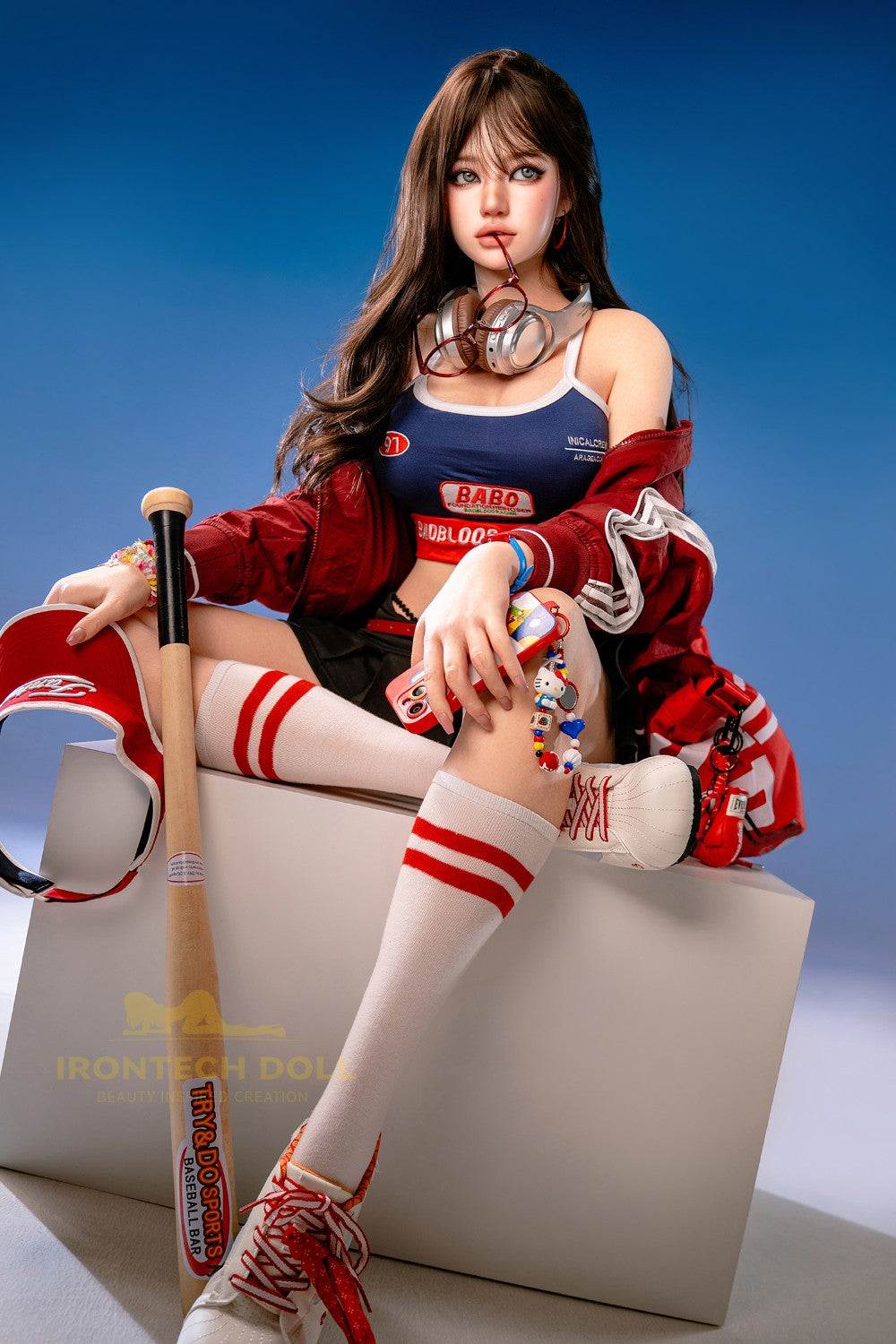 Evie Sexdocka (Irontech Doll 161cm F-Kupa T4 Silikon)