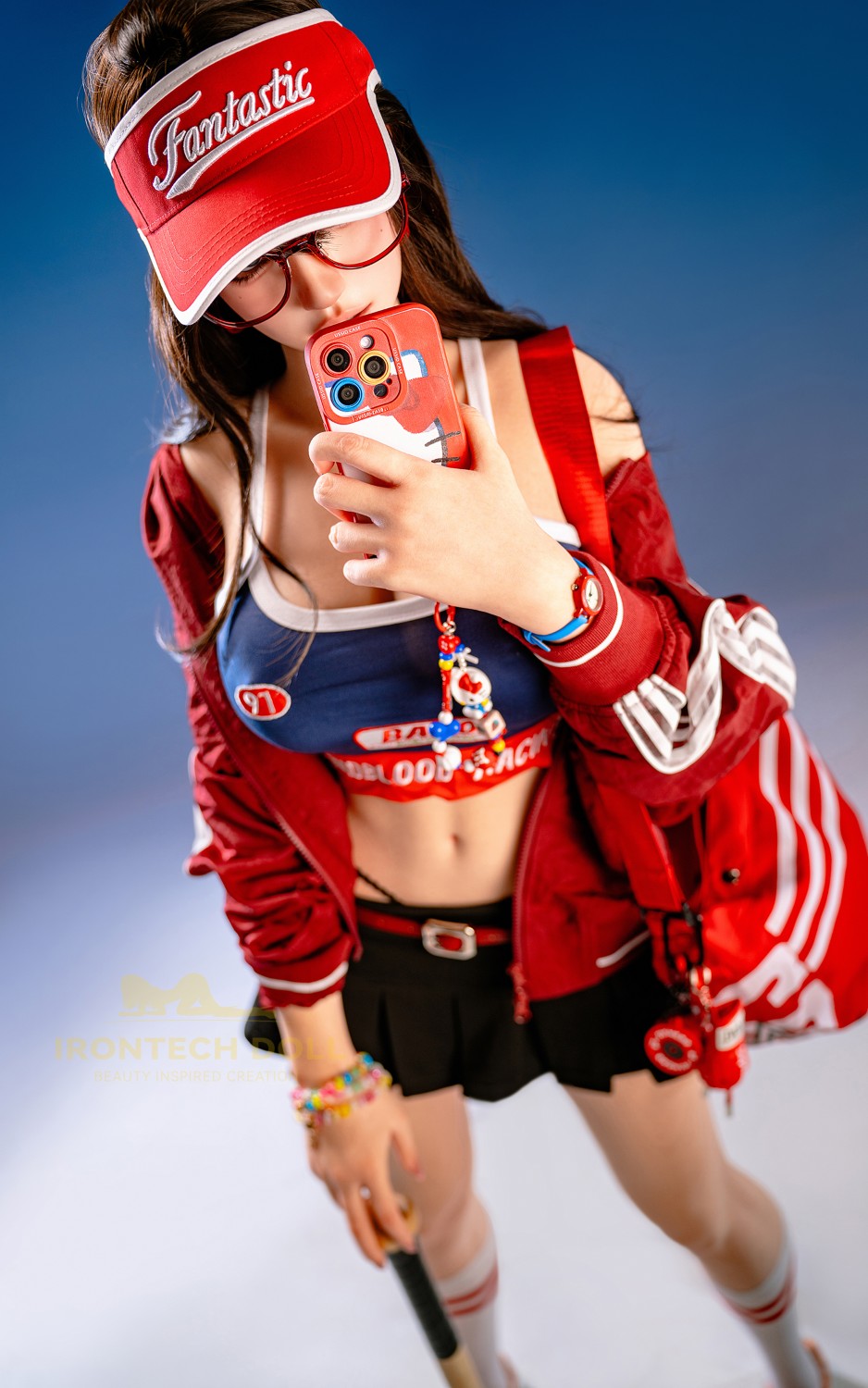 Evie Sexdocka (Irontech Doll 161cm F-Kupa T4 Silikon)