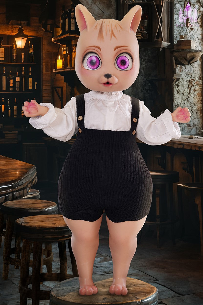 Bearrie sexdukke (Dolls Castle 92cm a-cup Silikon)
